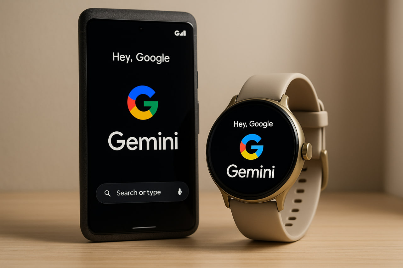گوگل دستیار صوتی رو کنار گذاشت! ورود جنجالی Gemini به ساعتهای هوشمند و سرچ با دایره جادویی