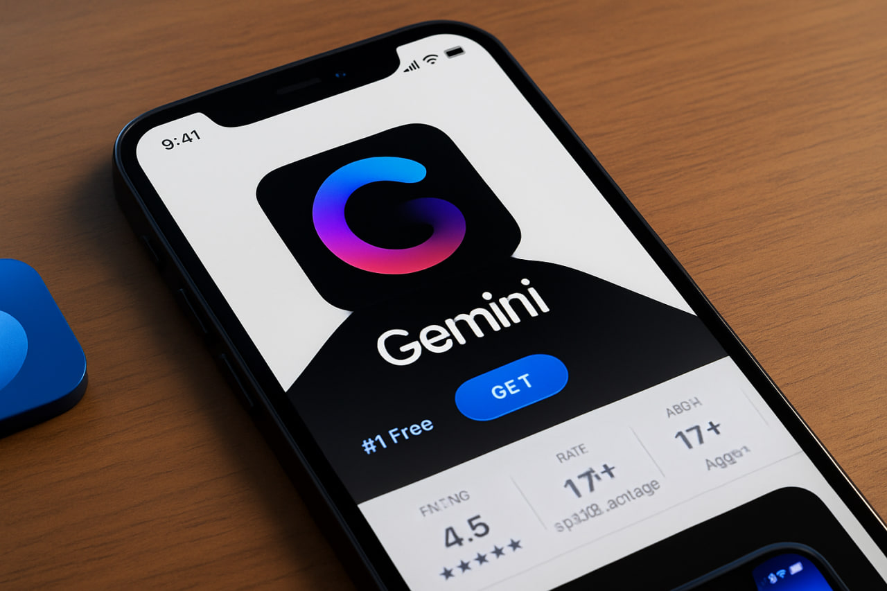صعود شگفت‌انگیز Gemini به صدر اپ‌استور, مدل تصویرساز Nano Banana غوغا به پا کرد!