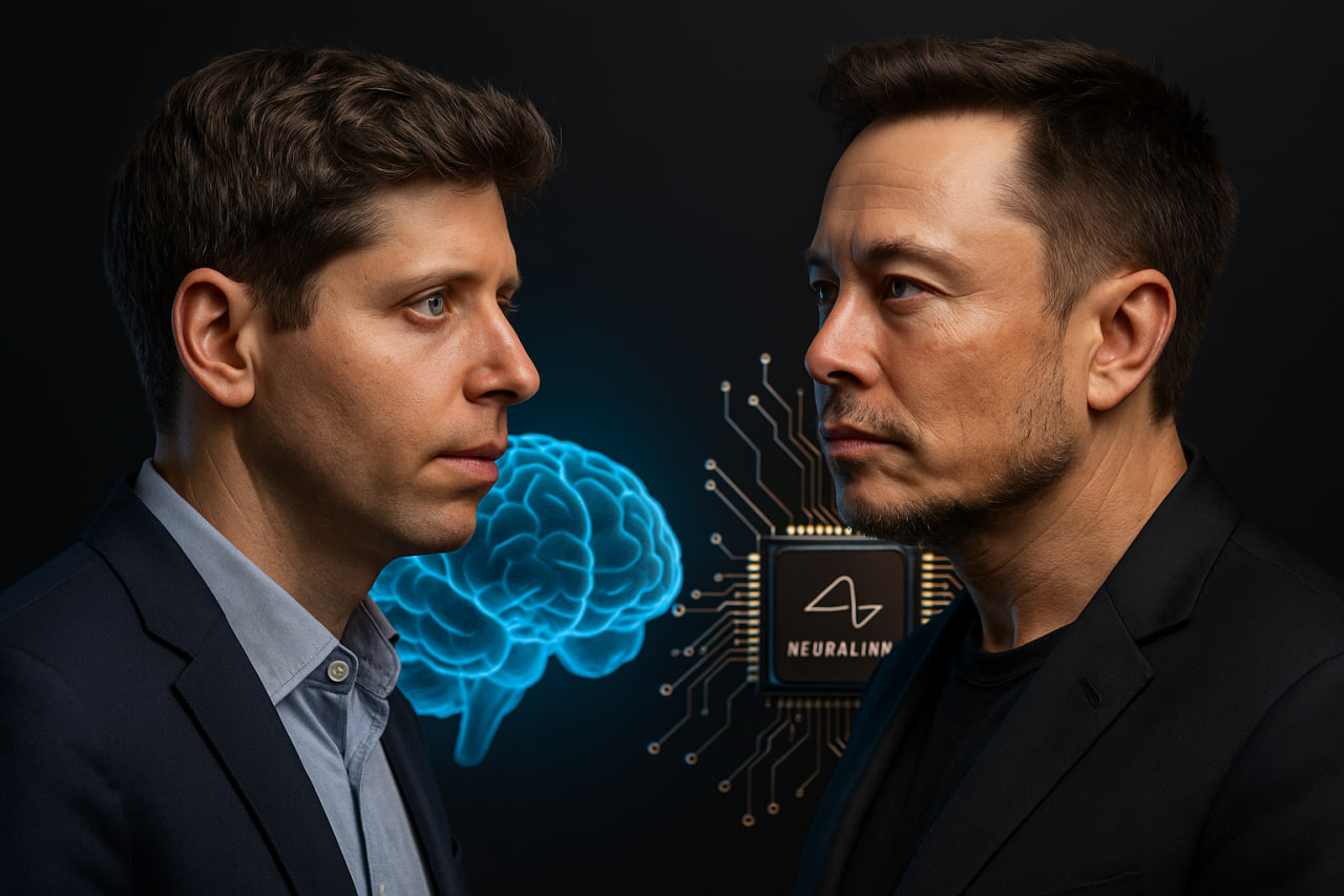 دوئل مغز و تراشه؛ سام آلتمن با Merge Labs رقیب مستقیم Neuralink ایلان ماسک شد