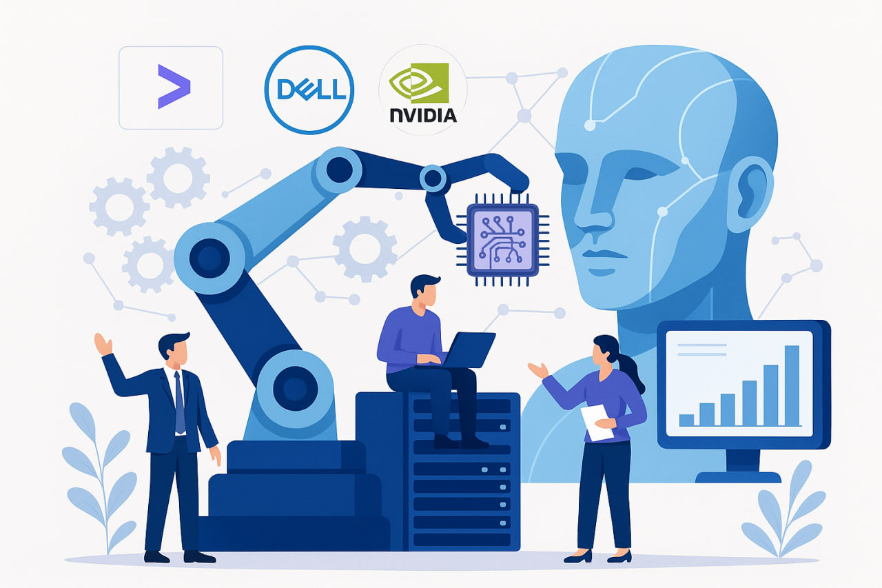 چگونه Accenture، Dell و NVIDIA در مسیر استانداردسازی توسعه هوش مصنوعی سازمانی حرکت میکنند؟